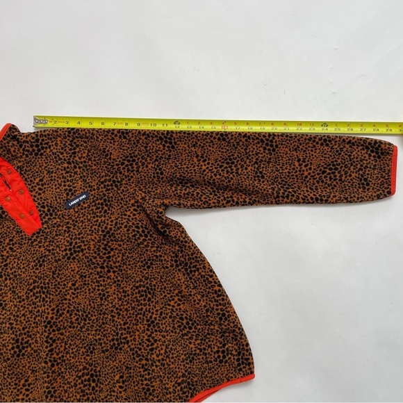 LAND’S END “heritage” snap neck fleece pullover - Picture 11 of 13